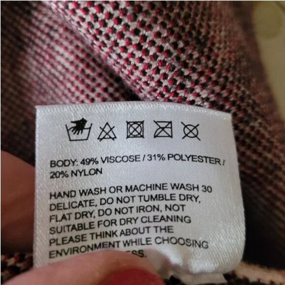 Free People Saemdi Abstract Oversized Sweater size XL - Picture 7 of 7